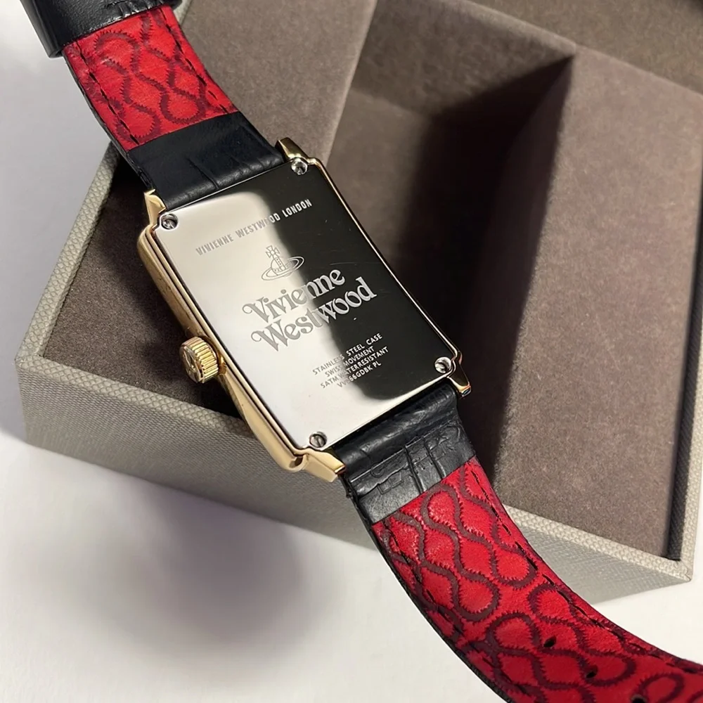 SOLD - Vivienne Westwood iconic UNION JACK IMPERIALIST WATCH NWT - Picture 4 of 10